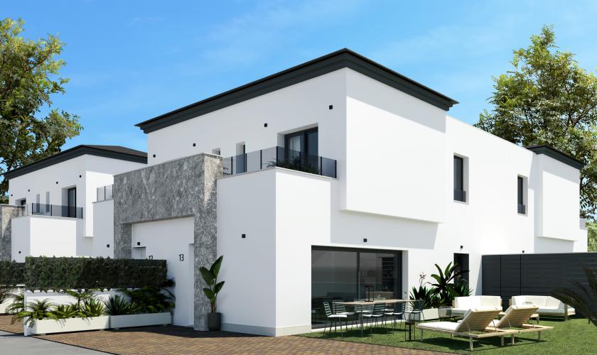 3 bedroom Townhouses in Gran Alacant - New construction in Vidando Estates