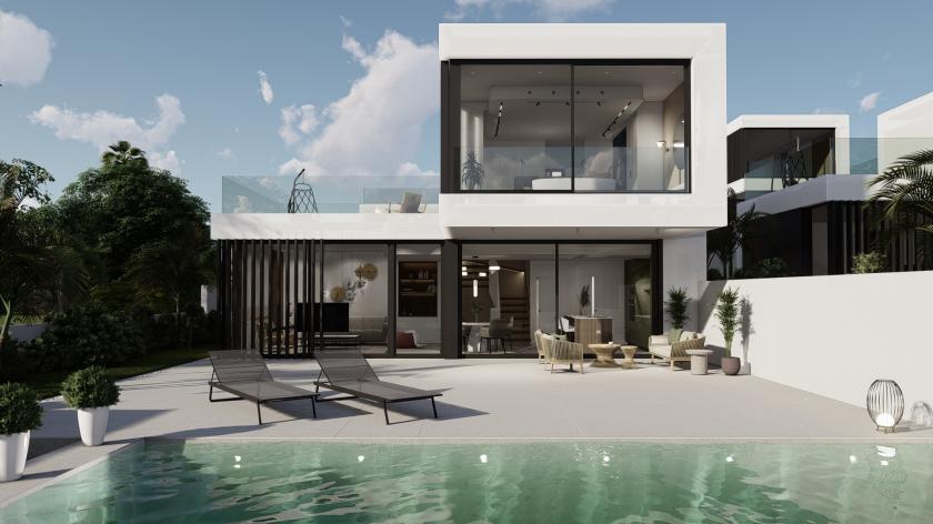 Modern detached villas for sale Rojales in Vidando Estates