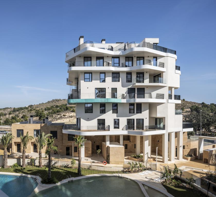 1 bedroom Apartment with terrace in Villajoyosa in Vidando Estates