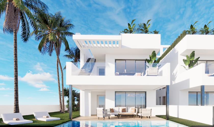 3 bedroom Apartment with garden in Finestrat in Vidando Estates