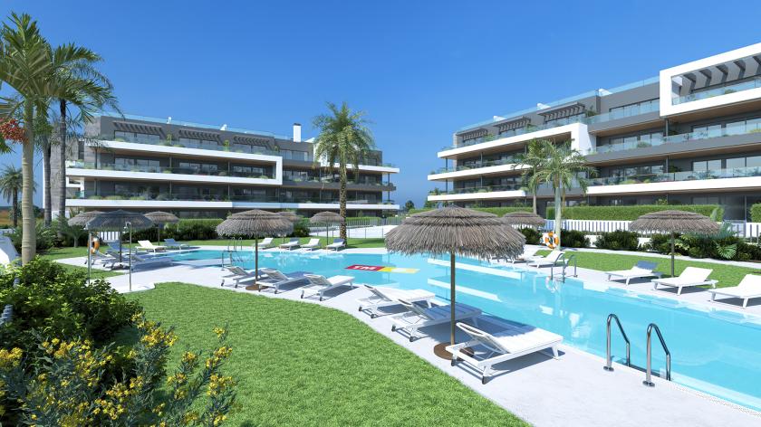 2 bedroom Apartment with garden in Torrevieja in Vidando Estates