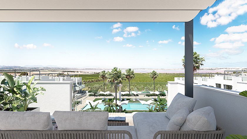 2 bedroom Apartments - solarium in Torrevieja in Vidando Estates