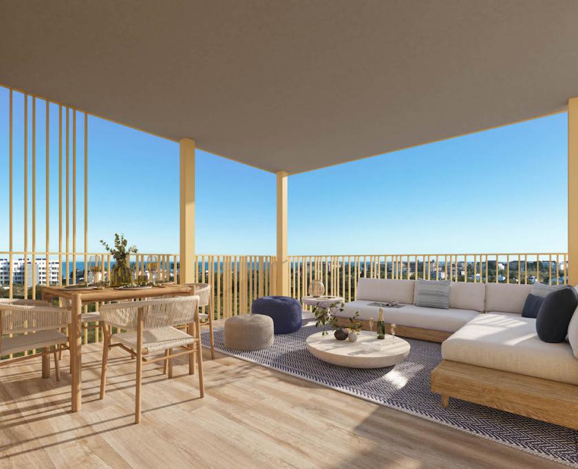 2 bedroom Apartment with terrace in Denia in Vidando Estates