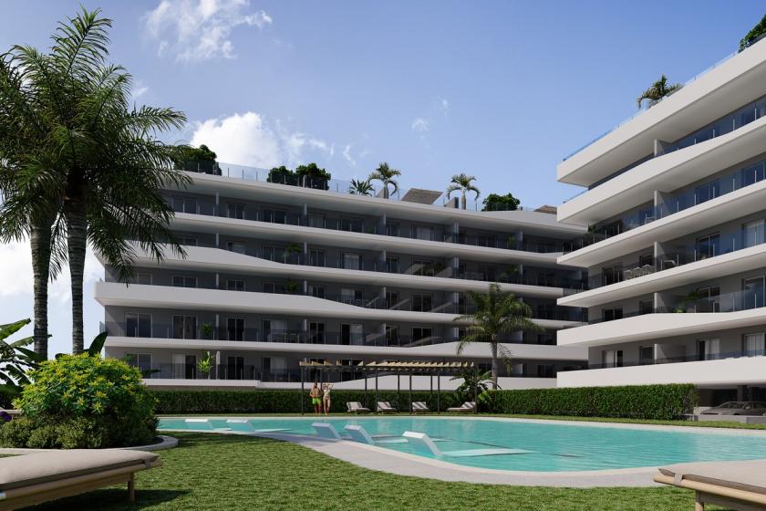 2 bedroom Apartments - solarium in Santa Pola in Vidando Estates