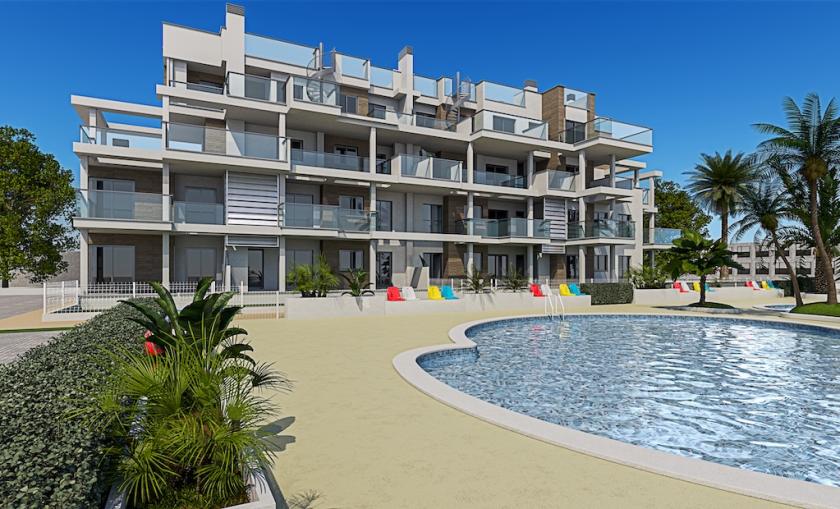 3 bedroom Apartments - solarium in Denia in Vidando Estates
