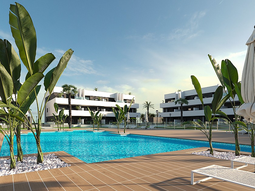 2 bedroom Apartment with terrace in El Raso in Vidando Estates