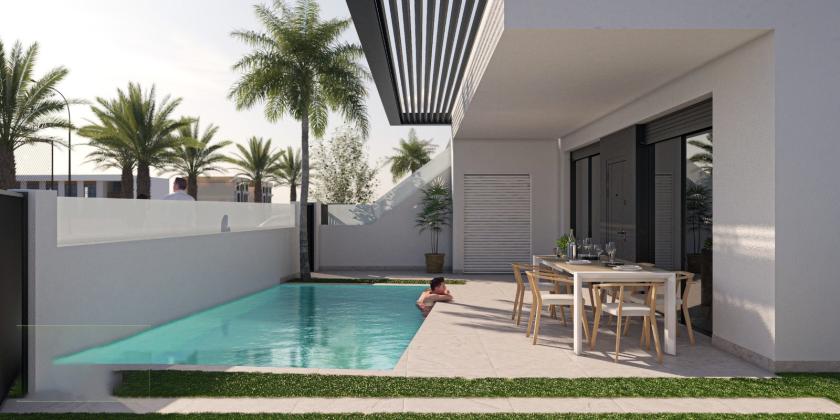 2 bedroom Apartment with garden in San Pedro Del Pinatar in Vidando Estates