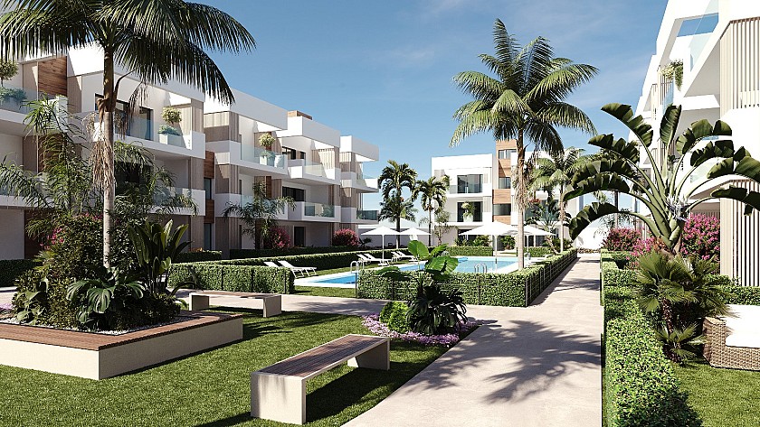 2 bedroom Apartment with garden in San Pedro Del Pinatar in Vidando Estates