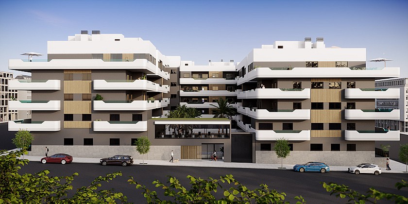3 bedroom Apartment with terrace in Santa Pola in Vidando Estates
