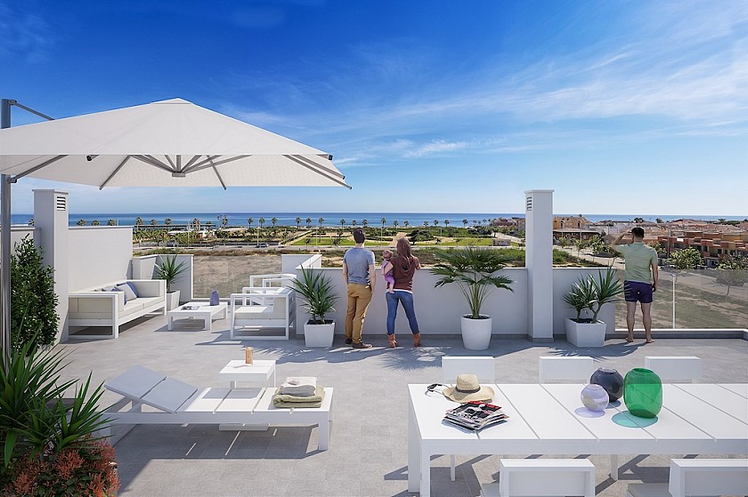 2 bedroom Apartments - solarium in Torre de la Horadada in Vidando Estates