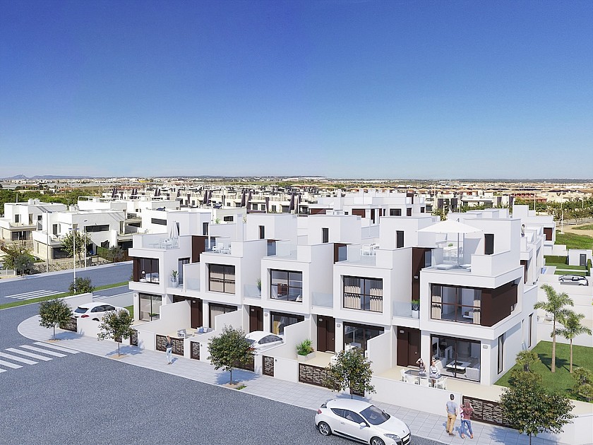 3 slaapkamer Geschakelde woningen in Torre de la Horadada in Vidando Estates