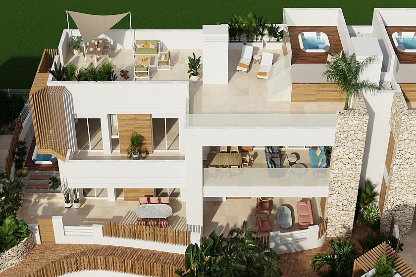 2 bedroom Apartments - solarium in San Juan de los Terreros in Vidando Estates