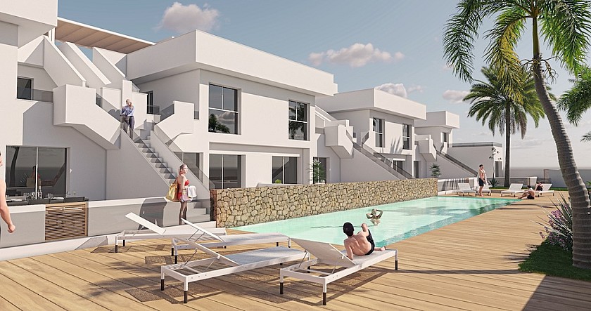 3 bedroom Apartment with garden in Pilar de la Horadada in Vidando Estates