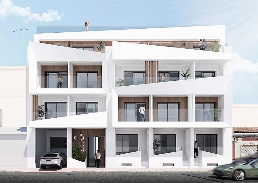 2 bedroom Apartment with terrace in Torrevieja in Vidando Estates