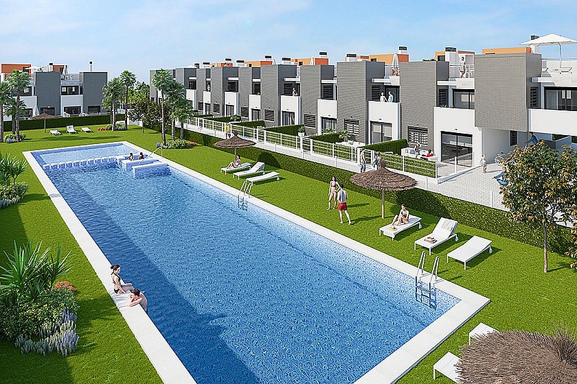 2 slaapkamer Appartement met dakterras in Torrevieja in Vidando Estates
