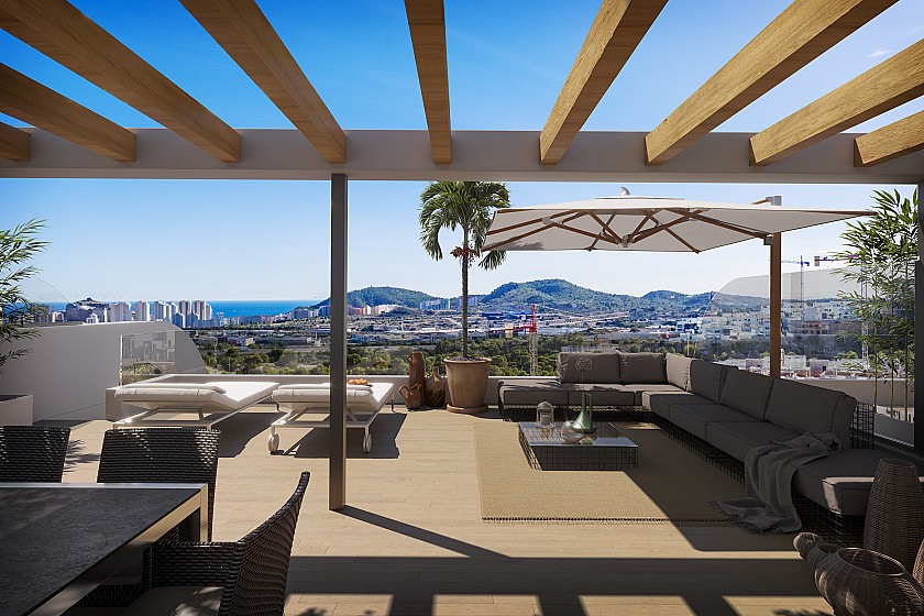 2 bedroom Apartments - solarium in Finestrat in Vidando Estates