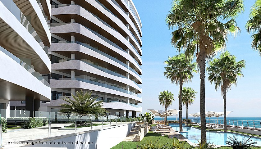 1 bedroom Apartment with terrace in La Manga Del Mar Menor in Vidando Estates