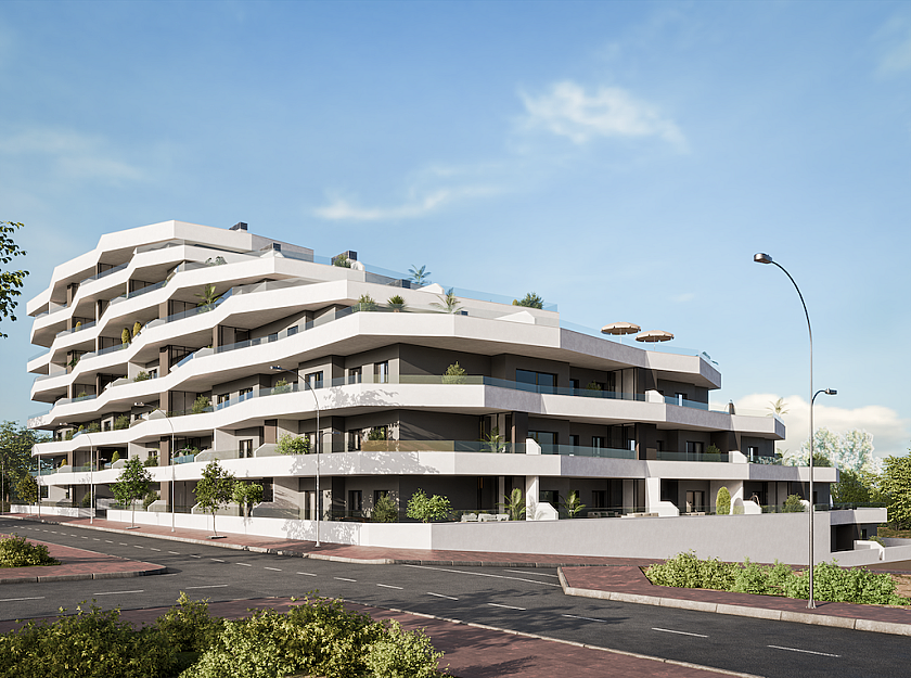 3 slaapkamer Appartement met tuin in San Miguel de Salinas in Vidando Estates