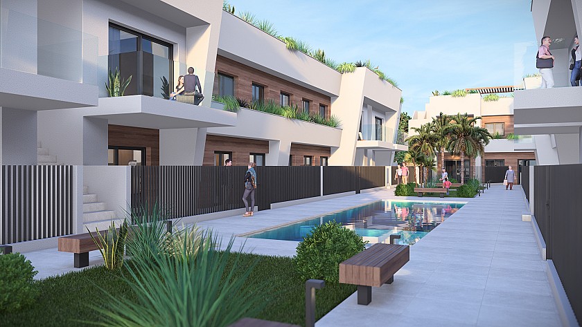 2 bedroom Apartment with garden in Torre Pacheco in Vidando Estates