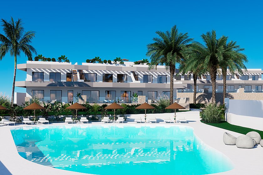 2 bedroom Apartments - solarium in Finestrat in Vidando Estates