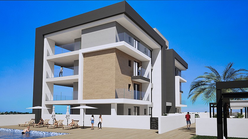 3 bedroom Apartment with terrace in Los Alcazares in Vidando Estates