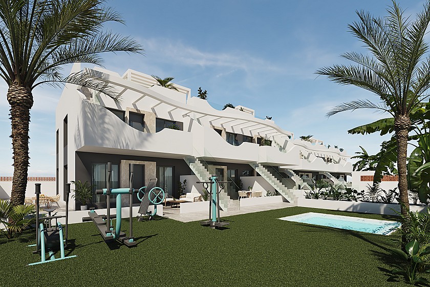 3 bedroom Apartment with garden in Pilar de la Horadada in Vidando Estates
