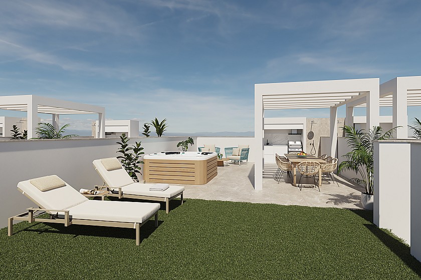 3 bedroom Apartments - solarium in Pilar de la Horadada in Vidando Estates
