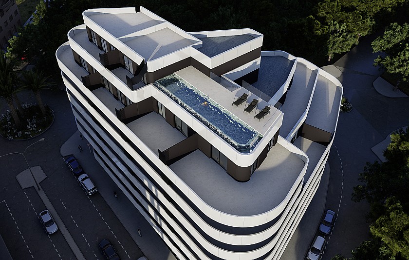 3 bedroom Apartment with terrace in Calpe in Vidando Estates