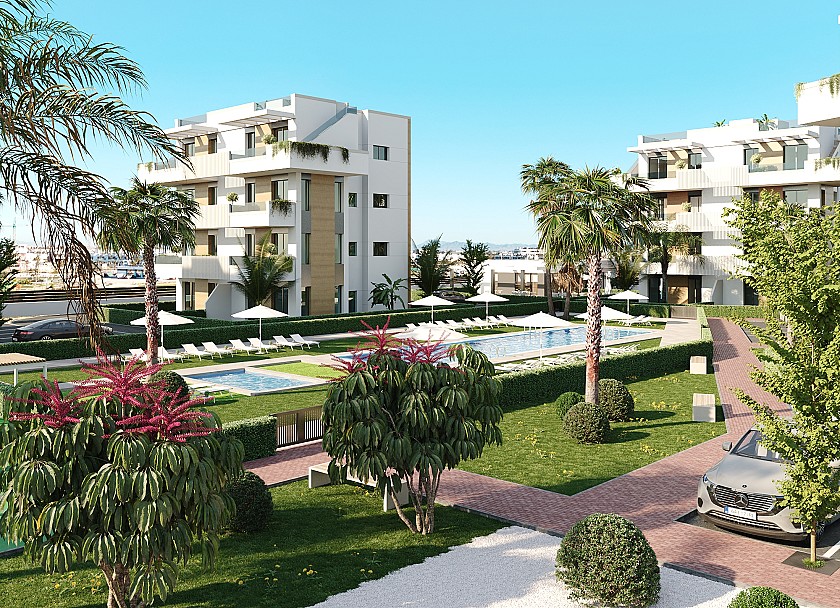 2 bedroom Apartment with garden in Santa Rosalía Resort