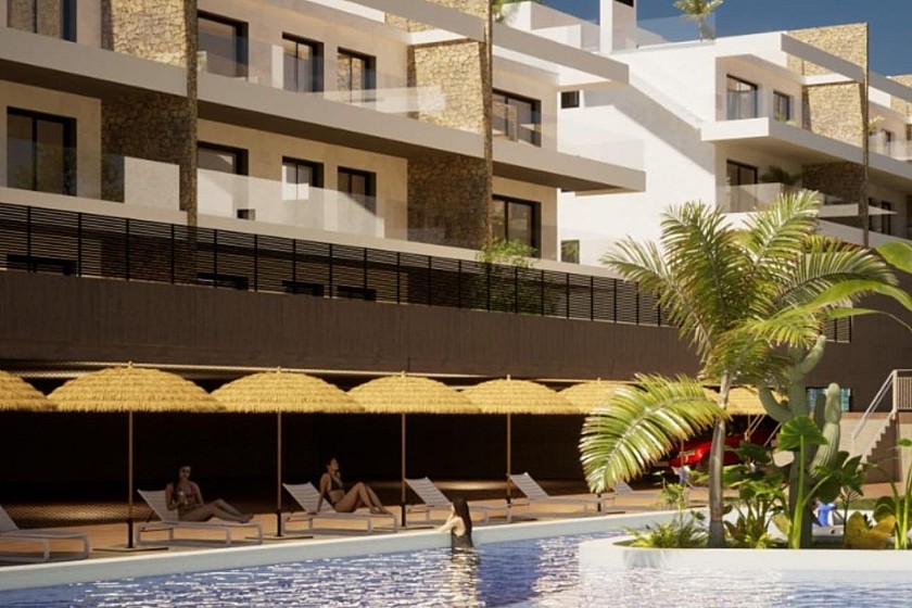 2 bedroom Apartment with garden in Finestrat in Vidando Estates