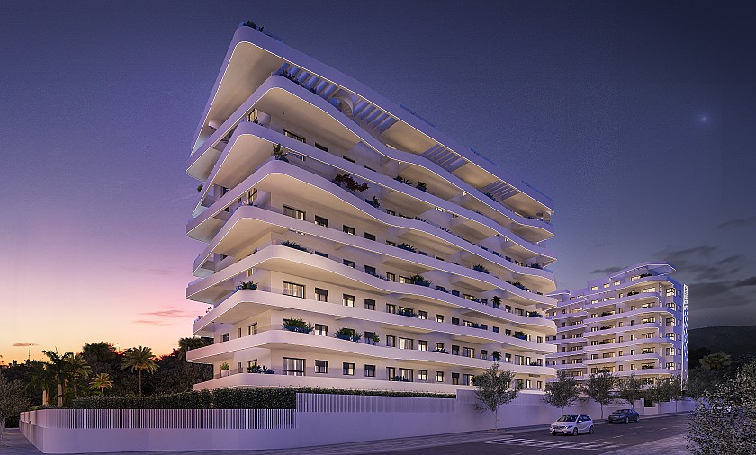 3 bedroom Apartment with garden in Villajoyosa in Vidando Estates
