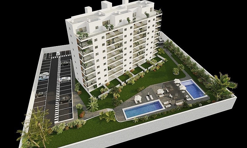 2 bedroom Apartment with garden in Villajoyosa in Vidando Estates