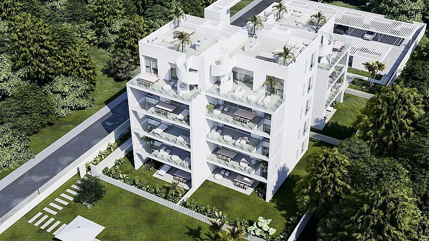 2 bedroom Apartments - solarium in Denia in Vidando Estates