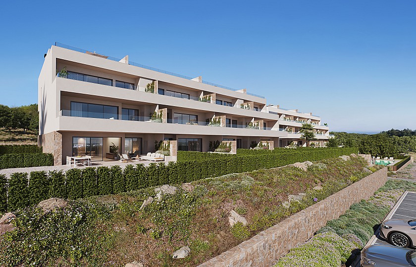 2 slaapkamer Appartement met tuin in Las Colinas Golf in Vidando Estates