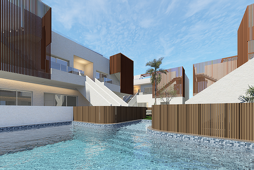 3 bedroom Apartment with garden in Pilar de la Horadada in Vidando Estates
