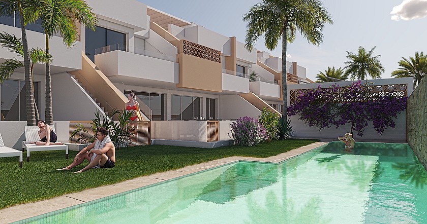 3 bedroom Apartment with garden in Pilar de la Horadada in Vidando Estates