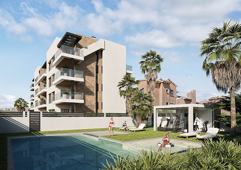 2 slaapkamer Appartement met tuin in Torrevieja in Vidando Estates