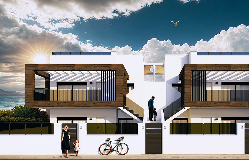 3 bedroom Apartment with garden in San Pedro Del Pinatar in Vidando Estates