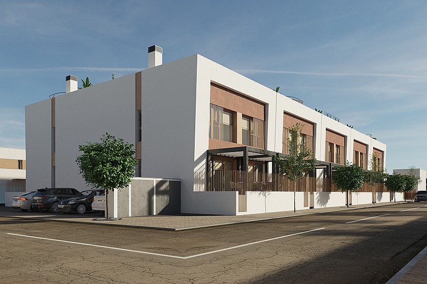 2 slaapkamer Geschakelde woningen in Dolores in Vidando Estates