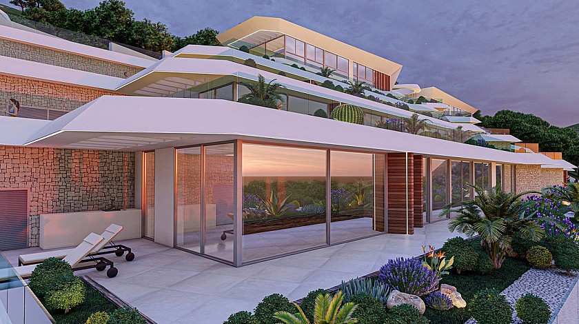 3 bedroom Apartment with terrace in Calpe in Vidando Estates