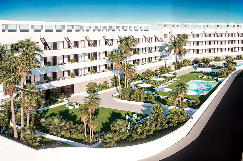 2 bedroom Apartments - solarium in Finestrat in Vidando Estates