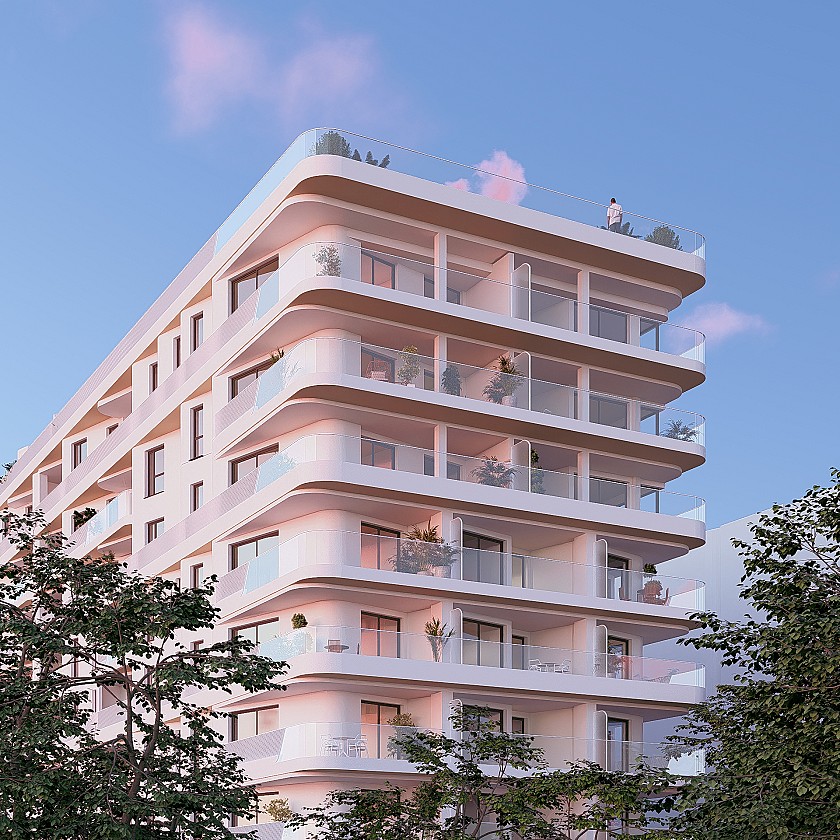 3 bedroom Apartments - solarium in Villajoyosa in Vidando Estates