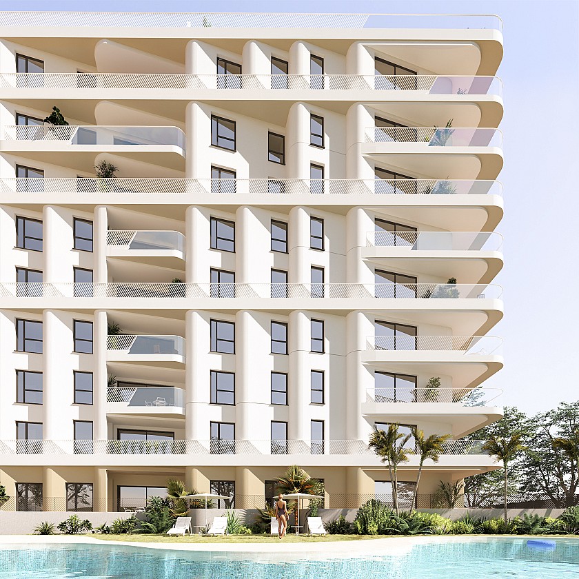 1 bedroom Apartment with terrace in Villajoyosa in Vidando Estates