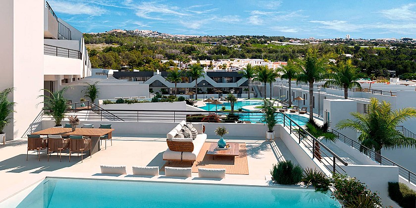 2 bedroom Apartments - solarium in Alfaz Del Pi in Vidando Estates