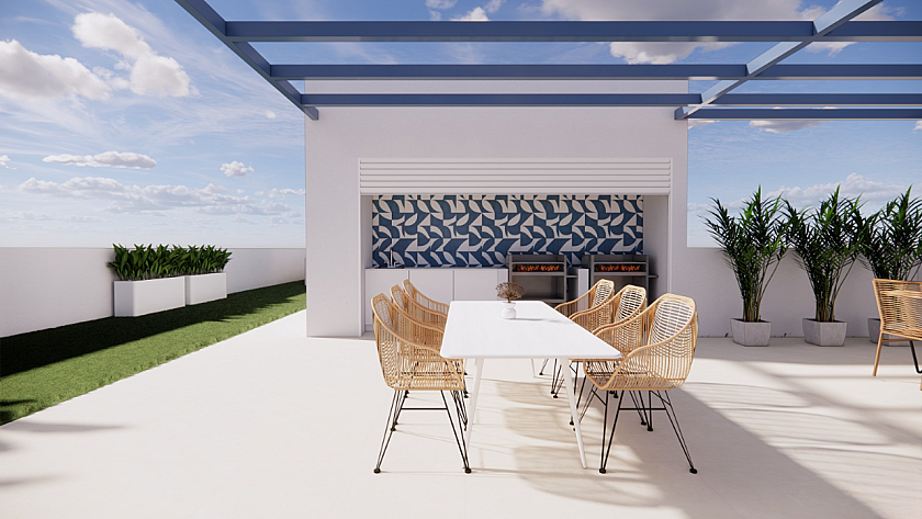 2 bedroom Apartment with terrace in Torre de la Horadada in Vidando Estates