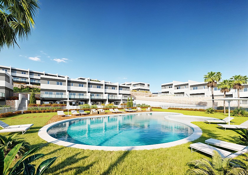 3 slaapkamer Geschakelde woningen in Finestrat in Vidando Estates