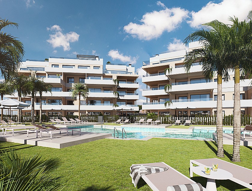 2 bedroom Apartment with terrace in Santa Rosalía Resort in Vidando Estates