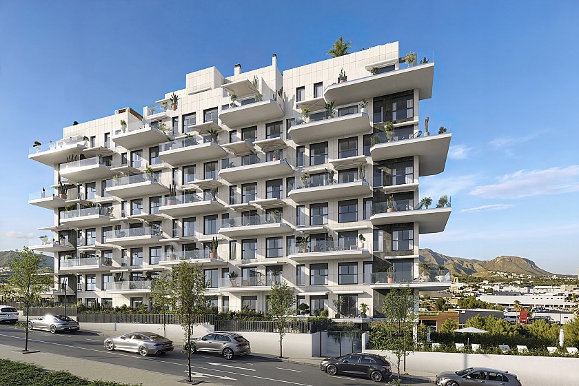 2 bedroom Apartment with terrace in Villajoyosa in Vidando Estates