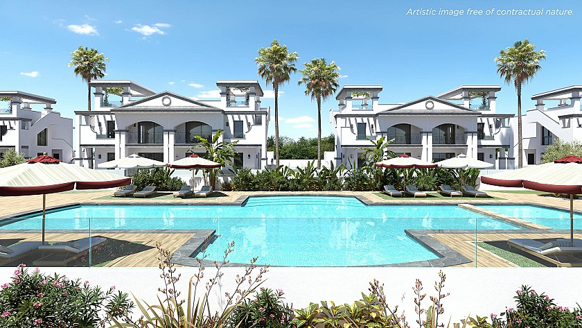 2 bedroom Apartments - solarium in Ciudad Quesada in Vidando Estates