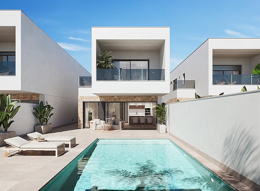 4 bedroom Villa in San Pedro Del Pinatar in Vidando Estates